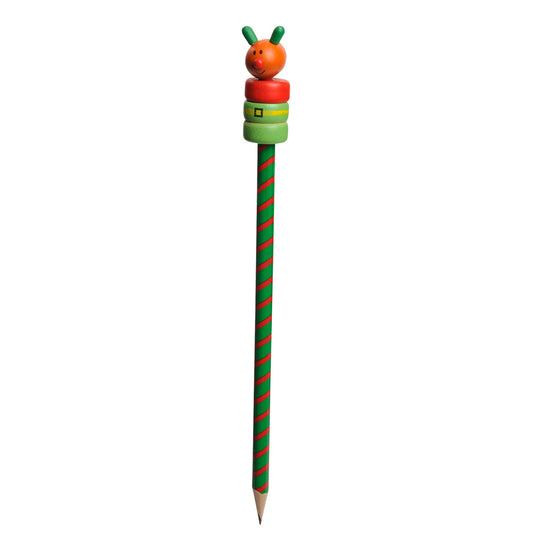 Houten potlood kerst
