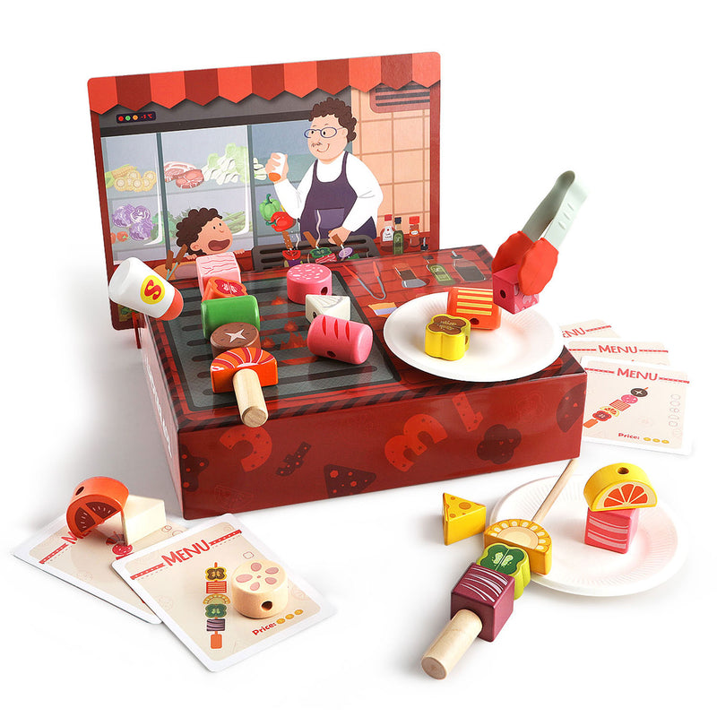 Afbeelding laden in galerijviewer, Topbright Barbecue Speelbox, 35dlg.
