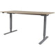 Zit-sta-bureau schaffenburg lectro basic 160x180 kersen licht alu