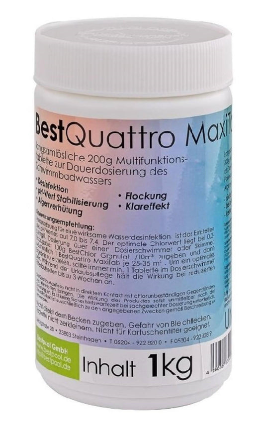 Bestpool chloortabletten 200gr pot a 1kg
