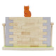 Houten blokken muur balansspel, 44dlg.