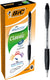 Bic balpen atlantis blauw grip navulbaar drukknop clip