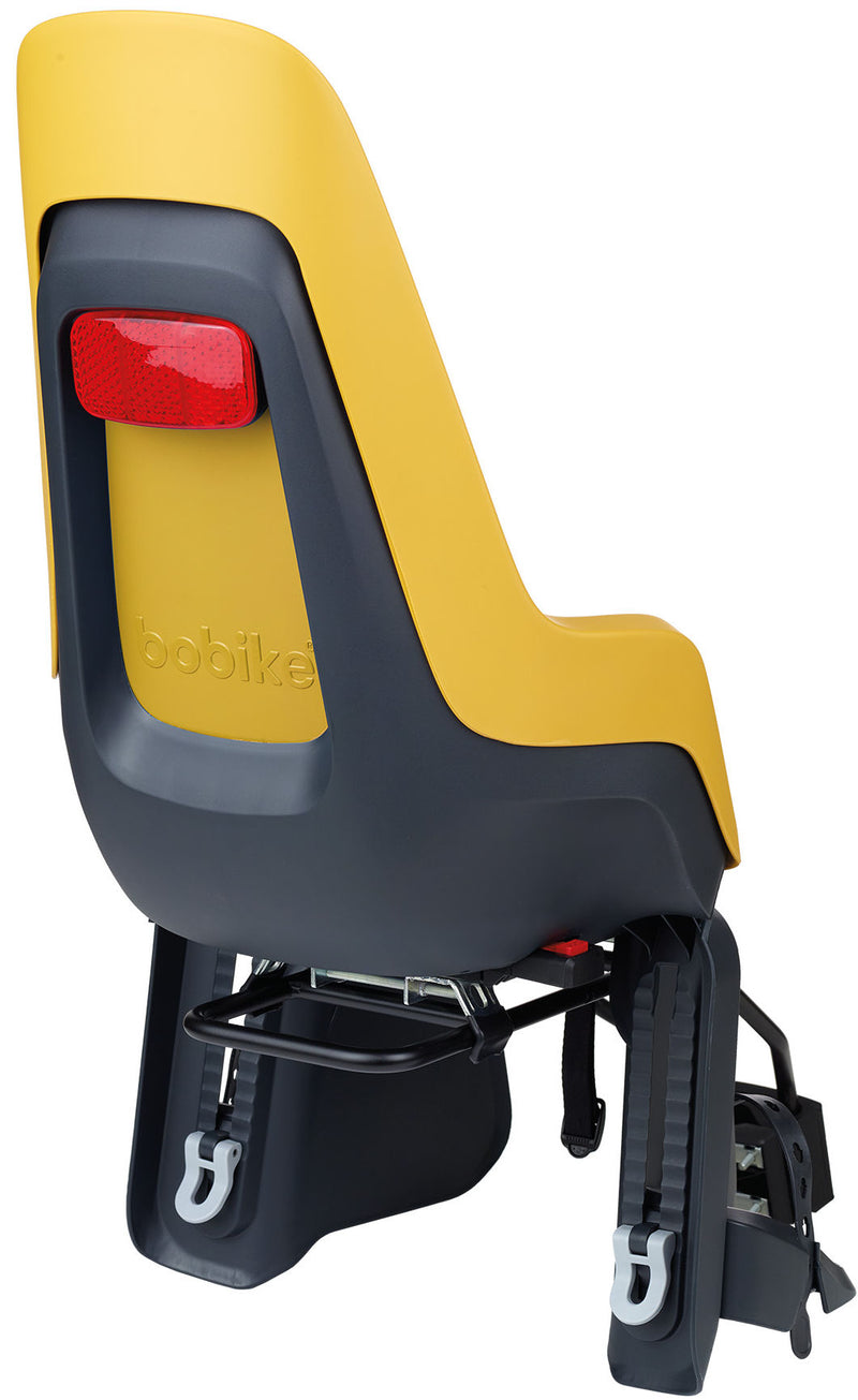 Afbeelding laden in galerijviewer, Bobike Kinderzitje achter One Maxi 1P met framebevestiging mighty mustard
