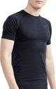 Craft core dry active comfort ss m heren thermoshirt - zwart l
