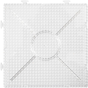 Creotime photo pears onderplaat helder vierkant 15x15cm, 2st.