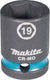 Makita accessoires krachtdop 19x38 mm 1 2 - e-16156