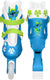Stamp disney stitch inline skates hardboot wit blauw maat 30-33
