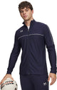 Under armour m challenger track jacket-blu heren sportvest - midnight navy - wit l