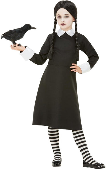 Smiffys gothic schoolmeisje vol wee kind kostuum