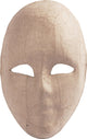 Creativ company creotime gezichtsbedekkend masker 23 x 16 cm papier-maché