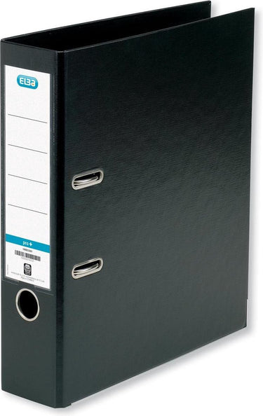 Elba ordner a4 70 mm pp (polypropeen) staand zwart 2-rings 10468 1 stuk