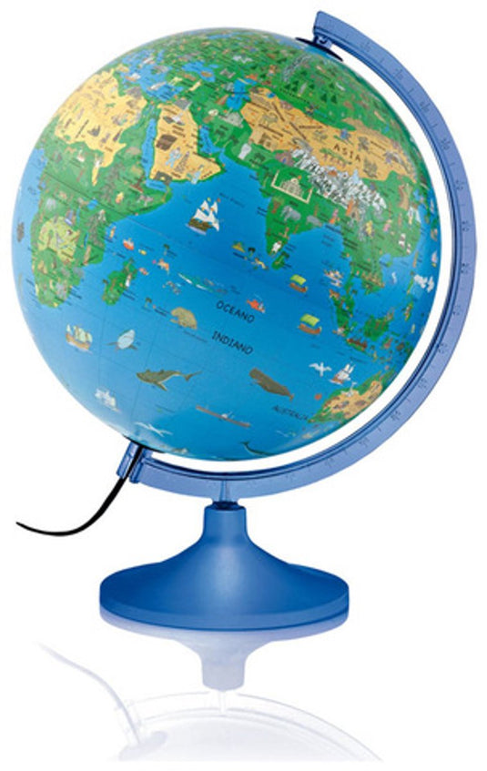 Atmosphere globe family line - 30cm - nederlandstalig - wereldbol