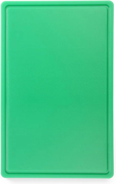 Hendi gastronorm snijplank – haccp – sapgeul en gladde zijde – 530x325 mm – groen