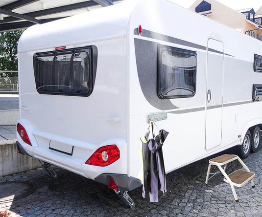 Kapstok voor rail systeem caravan