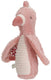 Little dutch safari friends knijprammelaar flamingo - baby speelgoed - grijp baby speelgoed