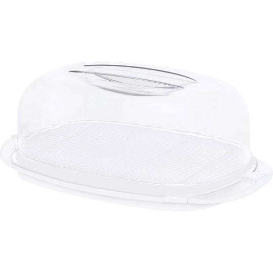 Rotho fresh kaasdoos 29x17x10.5 cm wit transparant