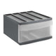 Rotho systemix design ladekast 34x39.5x20.3 cm antraciet