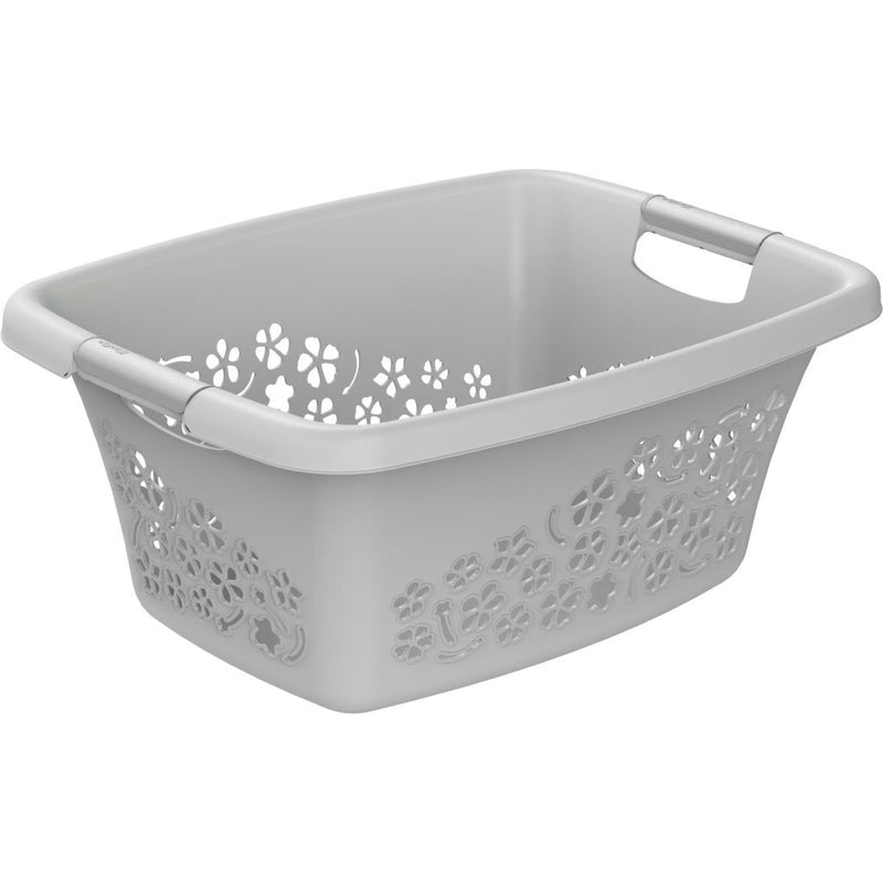 Afbeelding laden in galerijviewer, Rotho flowers wasmand 25l cool grey
