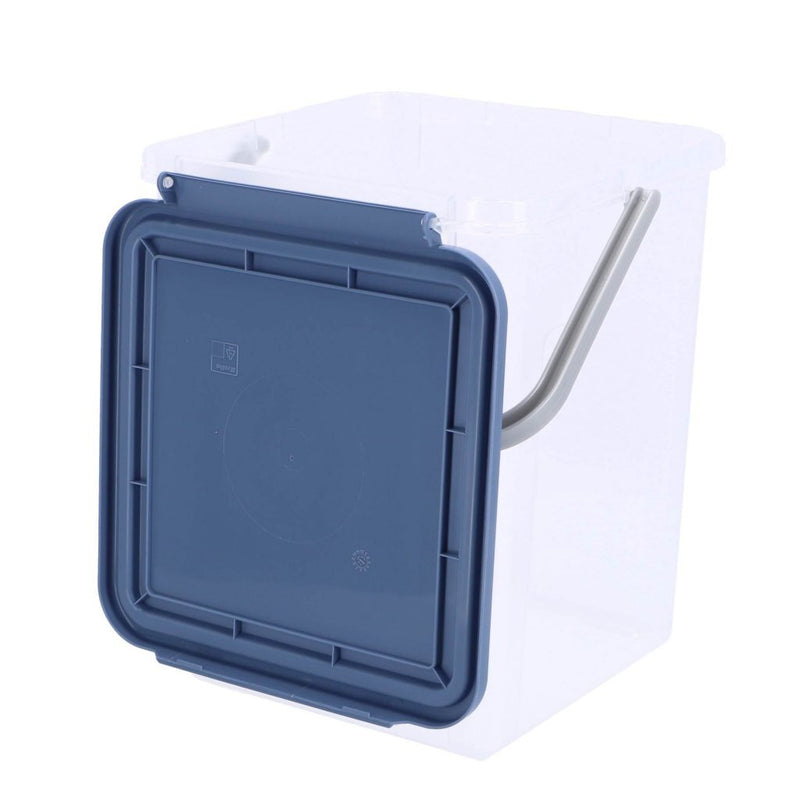 Afbeelding laden in galerijviewer, Rotho waspoederbox 9l horizon blauw transparant
