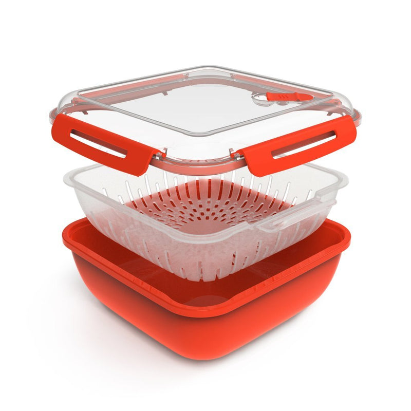 Afbeelding laden in galerijviewer, Rotho steamer 1.7l rood
