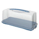 Rotho fresh cakedoos - bpa vrij - met afsluitbare clips - handig mee te nemen door handgreep
