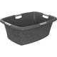 Rotho flowers wasmand 50l antraciet