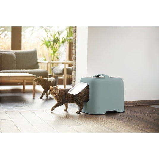 Rotho biala kattenbak groen