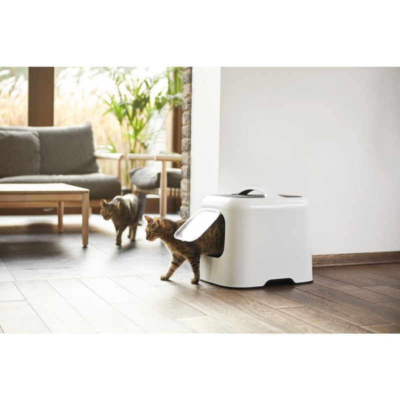 Afbeelding laden in galerijviewer, Rotho biala kattenbak wit
