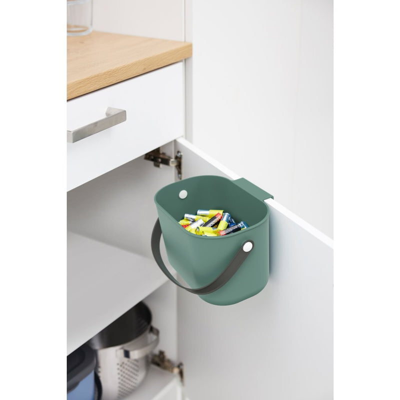 Afbeelding laden in galerijviewer, Rotho albula afvalscheiders - gft afvalbak - 3,2l - gerecycled materiaal - groen
