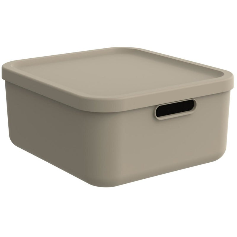 Afbeelding laden in galerijviewer, Rotho albula decoratie opbergbox 20l cappuccino

