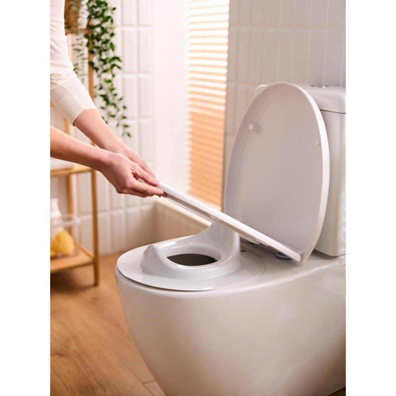 Afbeelding laden in galerijviewer, Rotho ava toiletverkleiner toilettrainer wit
