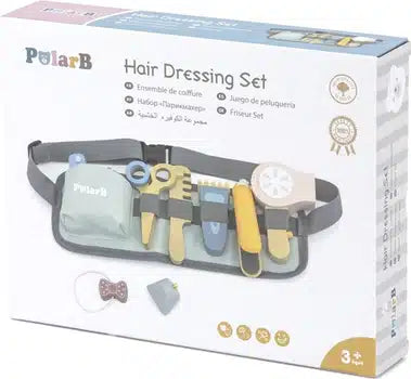 Polarb houten kappersset 44201
