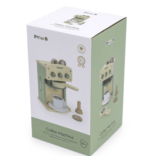 Oku polar b koffie machine van hout