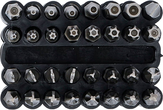 Bgs technic bit set long external hexagon 1 4 (6.3 mm) 32 pcs.