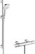 Hansgrohe croma select e vario renovatieset 90 cm met ecostat comfort thermostaat wit chroom