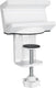 Maclean universele stekkerdooshouder - bureau brackets mc-808 wit