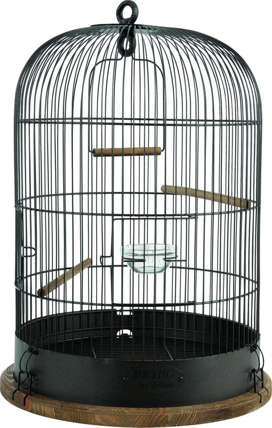 Zolux -retro-vogelkooi-bruin one size
