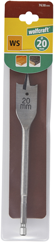 Afbeelding laden in galerijviewer, Wolfcraft vlakfreesboor | ø20 x 152mm | 1 stuk - 7638000

