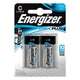 Energizer en-53542333400 alkaline batterij c 1.5 v 2-blister