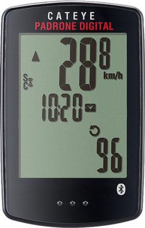 Cateye padrone digital cc-pa400b fietscomputer - excl. sensor - draadloos - zwart