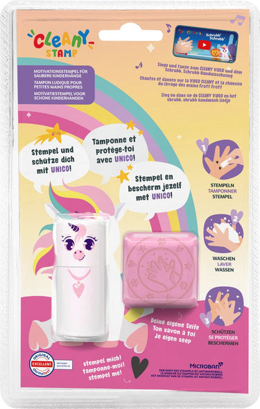 Colop cleany handwasstempel eenhoorn – handen wassen voor kinderen