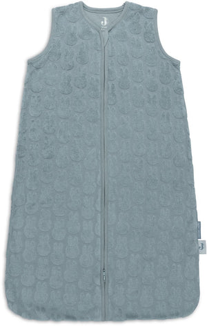Jollein x nijntje - baby slaapzak zomer jersey 70cm - miffy jacquard terry sea green - zomerslaapzak