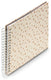 Hama spiraalalbum xl - lovely - 28x24 cm - 50 witte pagina's - beige