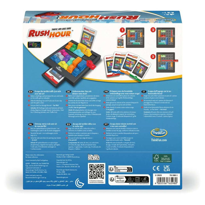 Afbeelding laden in galerijviewer, Ravensburger rush hour 2024 denkspel
