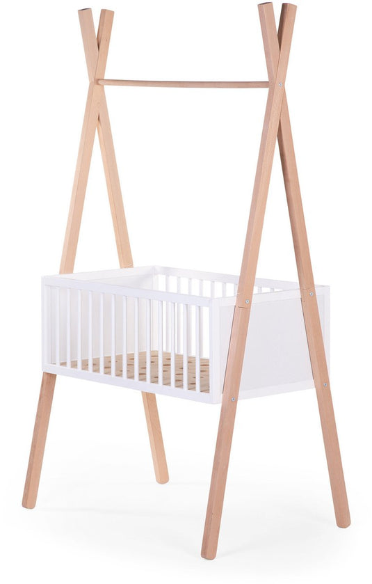 Childhome tipi wieg 50x90 + kleerstaander