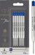 Parker balpenvulling - medium punt - blauwe quinkflow-inkt - 10 stuks