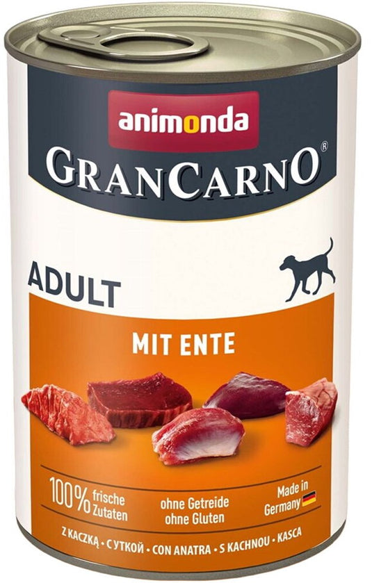 Animonda natvoer grancarno adult eend varken 400 g