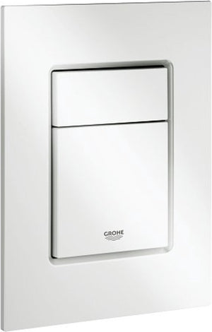 Grohe skate s cosmopolitan bedieningspaneel toilet - dual flush - wit