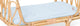 Poppie toys matrasje blauw voor bedje