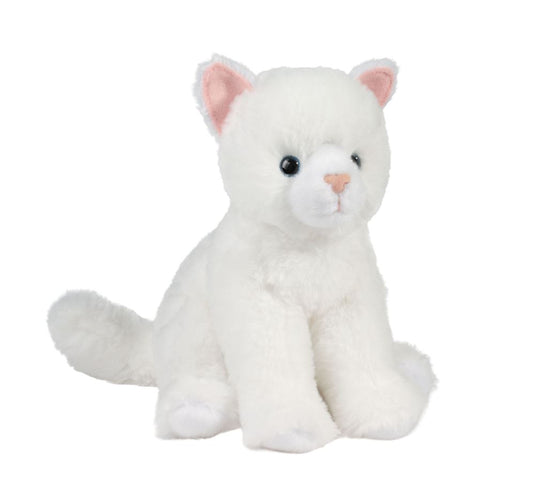 Winnie witte kat mini zacht douglas toy